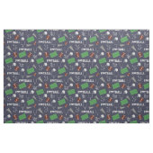 Fußball Spaß auf Navy Blue Stoff (Fat Quarter (45,7 x 55,9 cm))