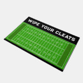 Fußball-Spaß Fußmatte (Schrägansicht)
