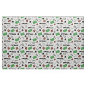 Fußball Spaß in Blassgrau Stoff (Fat Quarter (45,7 x 55,9 cm))