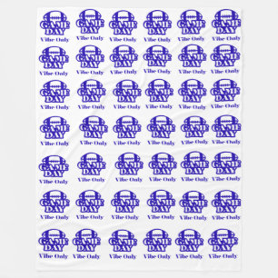 Fußball-Spiel-Tag Throw Blanket Fleecedecke