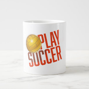 Fußball spielen Jumbo-Tasse
