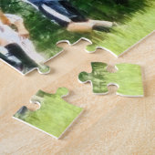 Fußball spielen puzzle (Seite)