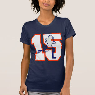 Fußball-Spieler der Nr.-15 T-Shirt