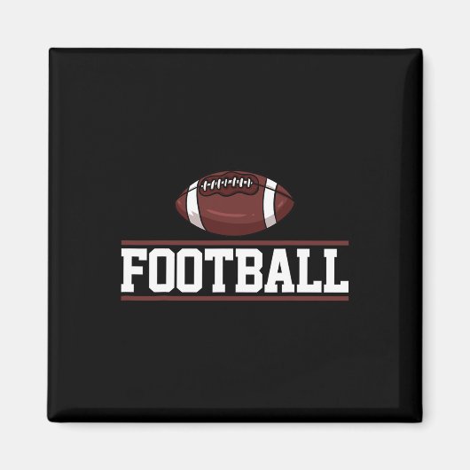 Fußball-Spieler-Geschenk Magnet (Vorne)