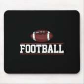 Fußball-Spieler-Geschenk Mousepad (Vorne)