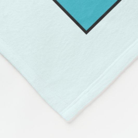 Fußball-Spieler Goalie Torwart Trendy Grafik Spaß Fleecedecke (Ecke)