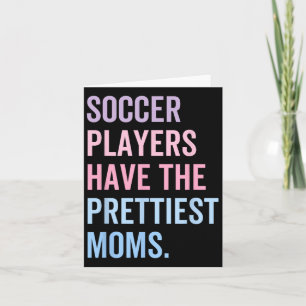 Fußball-Spieler haben die Hübschen Mamas Mütter Ta Karte