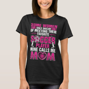 Fußball-Spieler-Mama-T-Shirt T-Shirt