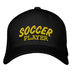 Fußball-Spieler mit individueller bestickter Hülle Bestickte Baseballkappe