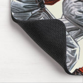 Fußball-Spieler Mousepad (Ecke)