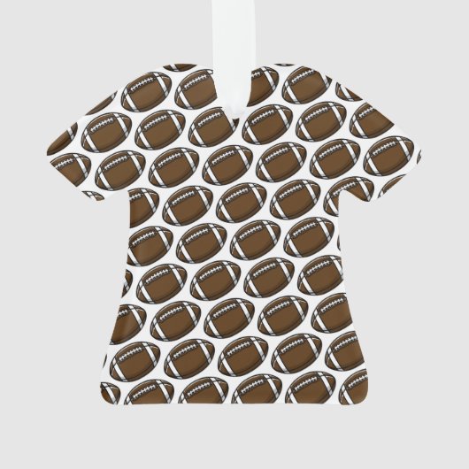 Fußball-Spieler NAME NUMMER Sportteam Farben Ornament (Rückseite)