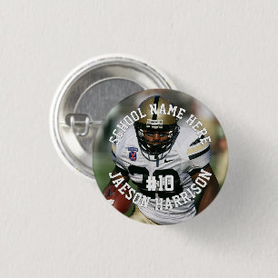 Fußball-Spieler: Namensgruppe und Foto hinzufügen Button