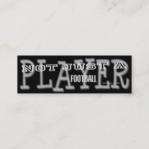 Fußball-Spieler - Persönliche Karte der sozialen M