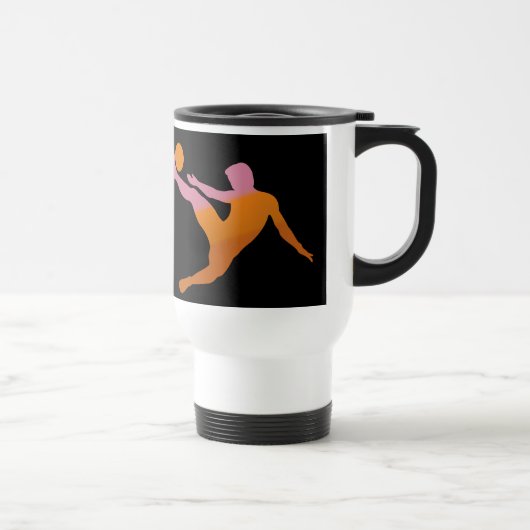 Fußball-Spieler-Reise-Tasse Reisebecher (Rechts)