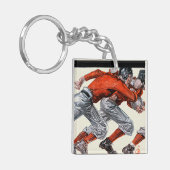 Fußball-Spieler Schlüsselanhänger (Vorderseite links)