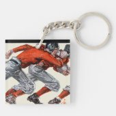 Fußball-Spieler Schlüsselanhänger (Rückseite)