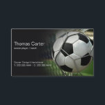 Fußball-Spieler-Trainer-Fußball-LagerInternational Visitenkarte<br><div class="desc">entworfen durch paplavskyte. Fußbalballzusätze,  Fußballspieler oder Trainer,  internationale Lager-Visitenkarte.</div>
