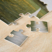 Fußball-Spieler treibende Kugel Puzzle (Seite)