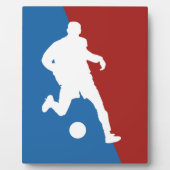 Fußball-Spielereigenplatine Fotoplatte (Vorderseite)