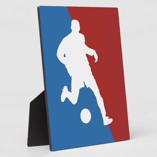 Fußball-Spielereigenplatine Fotoplatte (Seite)