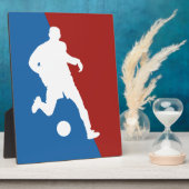 Fußball-Spielereigenplatine Fotoplatte (Seite)