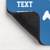 Fußball-Spielergewohnheit mousepad (Ecke)