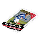 Fußball-Spielerkarte in Vigorot Magnet (Linke Seite)