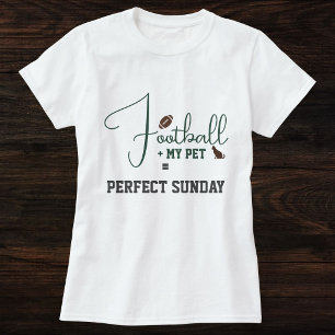 Fußball-Spielfeldfur Katze Mom Script Grüne Grau W T-Shirt