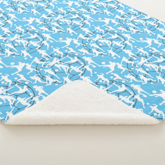 Fußball-Spielmuster.b Sherpadecke (3/4)