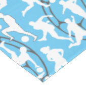 Fußball-Spielmuster.b Tischdecke (Schrägansicht)