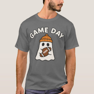 Fußball-Spieltag-Geist-Halloween T-Shirt