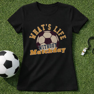 Fußball-Spieltag Retro-Zitat T-Shirt