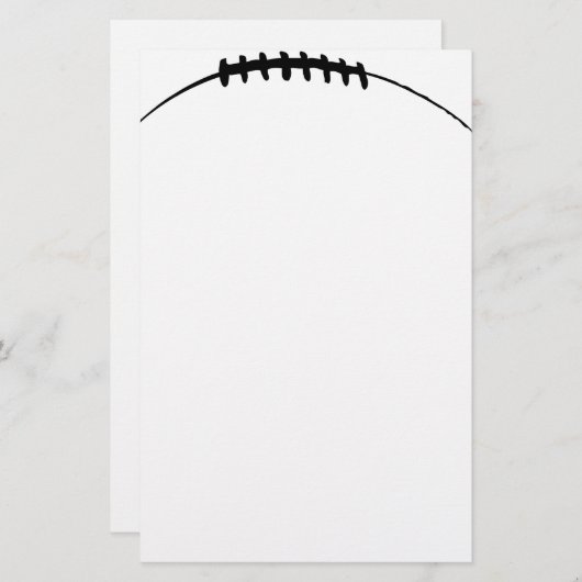Fußball-Spitzee Briefpapier (Vorne/Hinten)