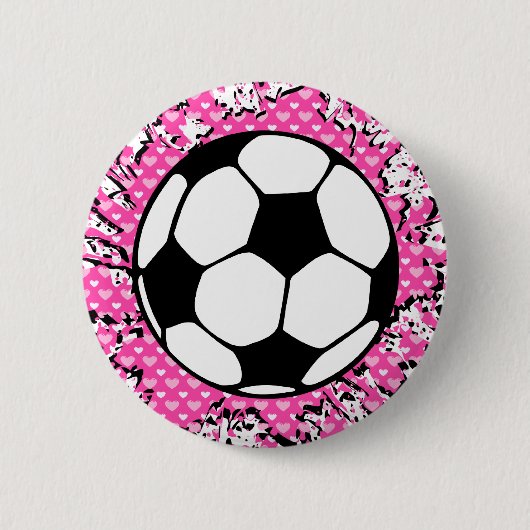 Fußball splat. button (Vorderseite)