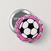 Fußball splat. button (Vorne & Hinten)
