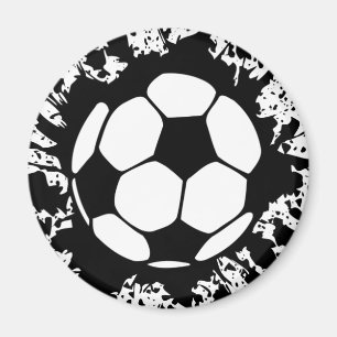 Fußball Splat. Magnet