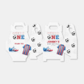 Fußball Sport 1. Geburtstag Geschenkschachtel (Ungefaltet)