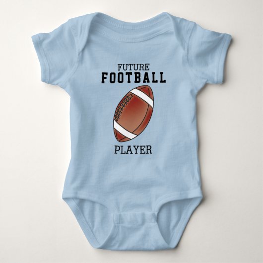 Fußball Sport Baby Strampler (Vorderseite)
