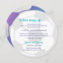 Fußball Sport Bar Mitzvah Details und Informatione