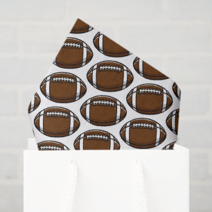 Fußball Sport Braune Weiße Team Geschenke Seidenpapier