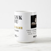 Fußball Sport Foto Danke Trainer  Kaffeetasse (Mittel)