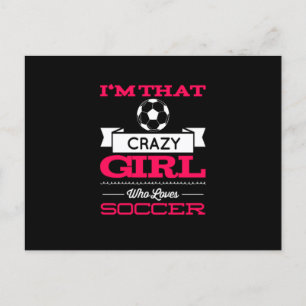 Fußball Sport Hobby Gym Athlete Postkarte