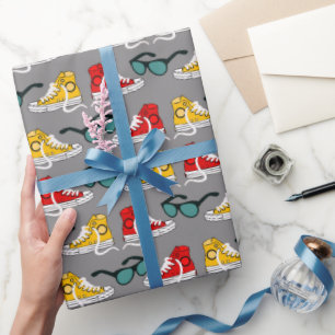 Fußball Sport Shows Muster Geschenkpapier