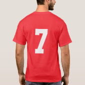 Fußball - Sport T-Shirt (Rückseite)