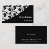 Fußball-Sport-Trainer des Fußball-| Visitenkarte (Vorne/Hinten)