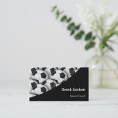 Fußball-Sport-Trainer des Fußball-| Visitenkarte (Stehend Vorderseite)