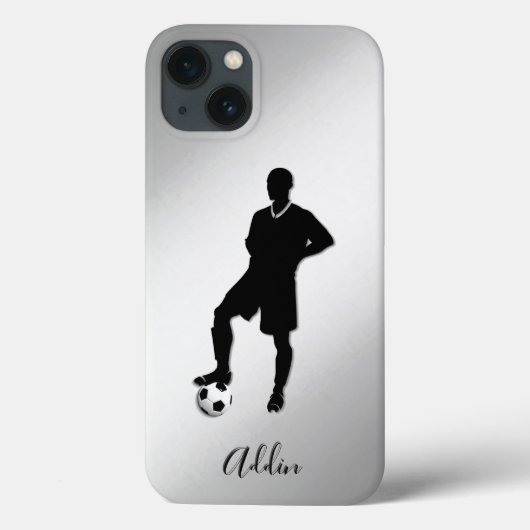 Fußball / Sportdesign Personal Case-Mate iPhone Hülle (Rückseite)