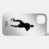 Fußball / Sportdesign Personal Case-Mate iPhone Hülle (Rückseite (Horizontal))