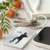 Fußball/Sportdesign Schlüsselanhänger (Vorderseite rechts)