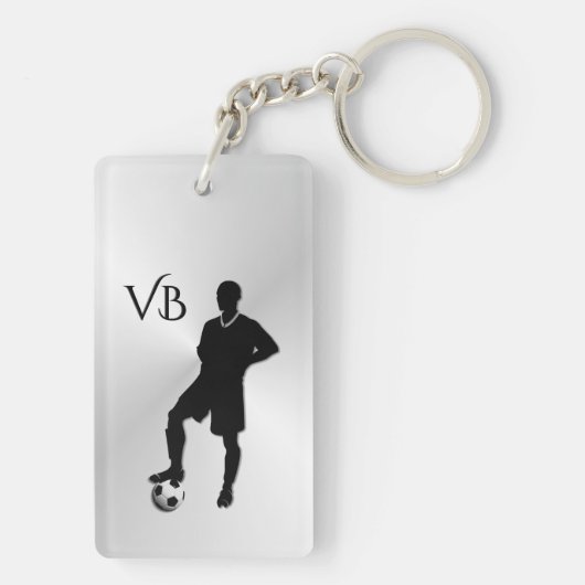 Fußball/Sportdesign Schlüsselanhänger (Rückseite)